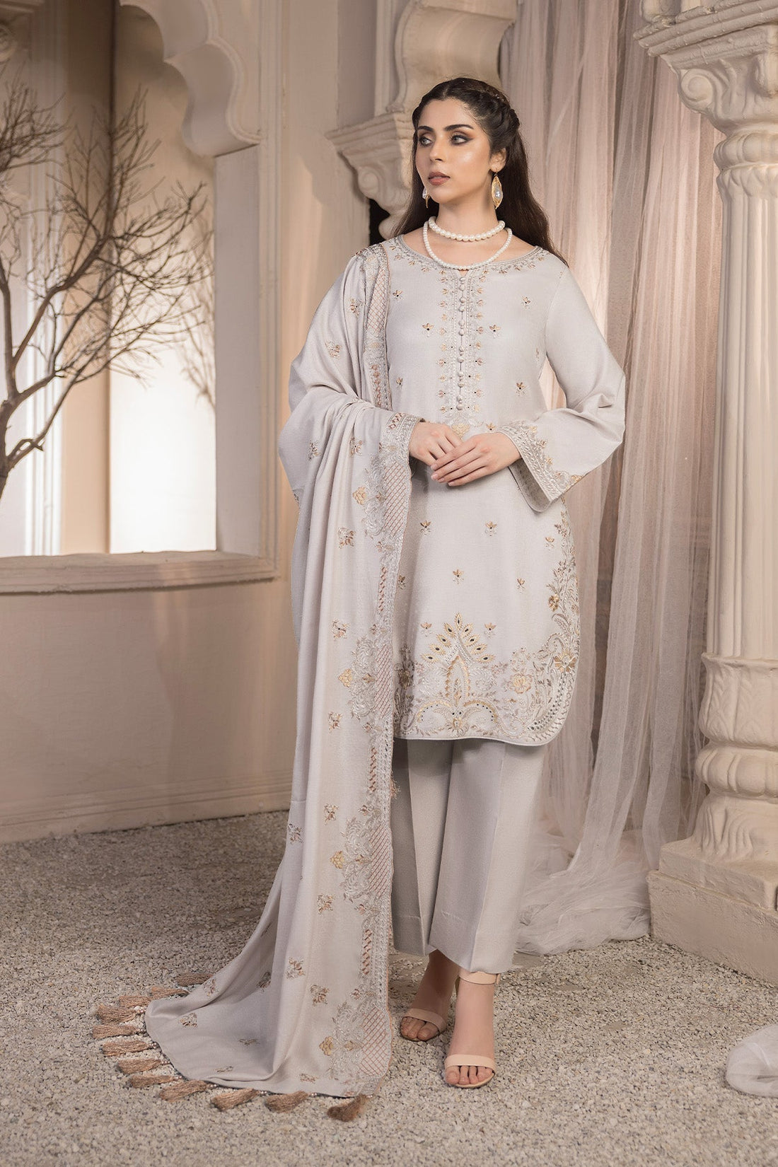 Imrozia Premium | Bella Winter Pret | I.P-93 Lumiere by Imrozia Premium - Designer Dress - Type: Ladies Clothes - Available at Libayah - 100% Original