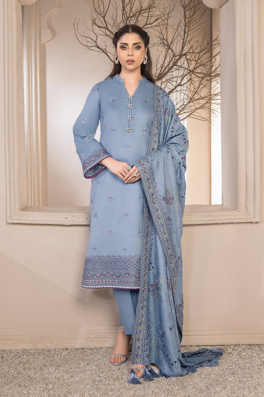 Imrozia Premium | Bella Winter Pret | I.P-94 Calypso by Imrozia Premium - Designer Dress - Type: Ladies Clothes - Available at Libayah - 100% Original