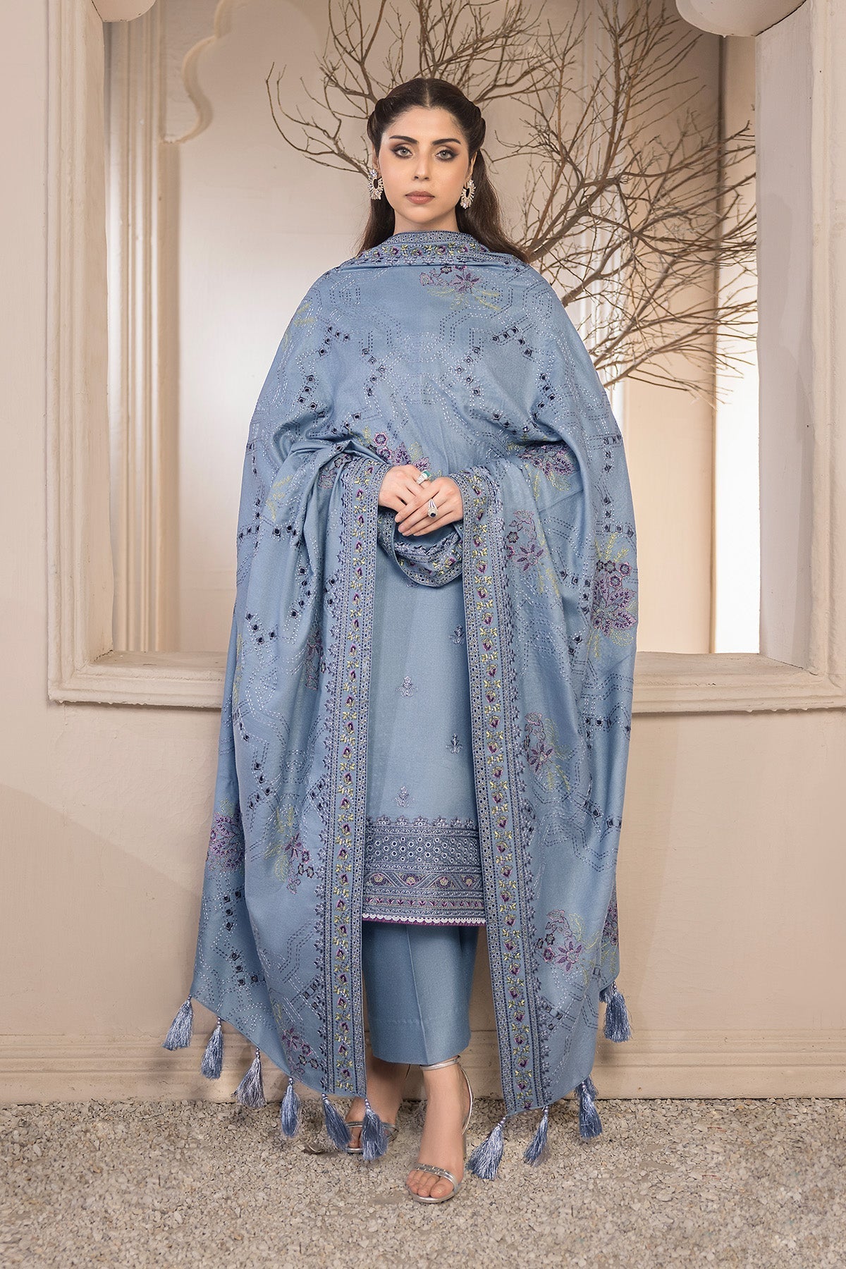 Imrozia Premium | Bella Winter Pret | I.P-94 Calypso by Imrozia Premium - Designer Dress - Type: Ladies Clothes - Available at Libayah - 100% Original