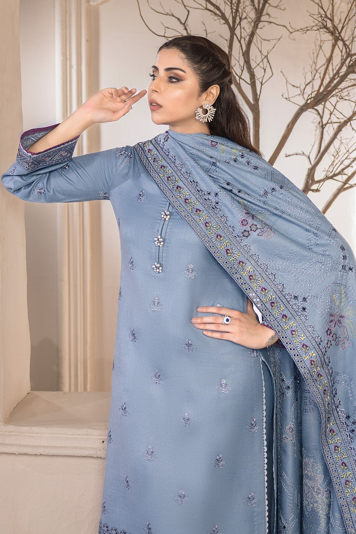 Imrozia Premium | Bella Winter Pret | I.P-94 Calypso by Imrozia Premium - Designer Dress - Type: Ladies Clothes - Available at Libayah - 100% Original