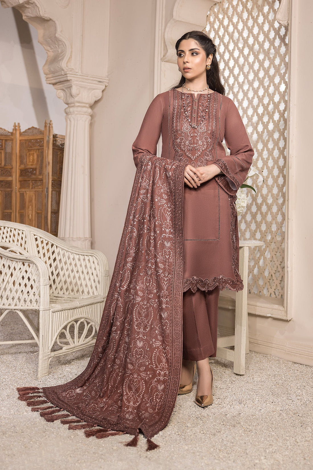 Imrozia Premium | Bella Winter Pret | I.P-95 Mirage by Imrozia Premium - Designer Dress - Type: Ladies Clothes - Available at Libayah - 100% Original