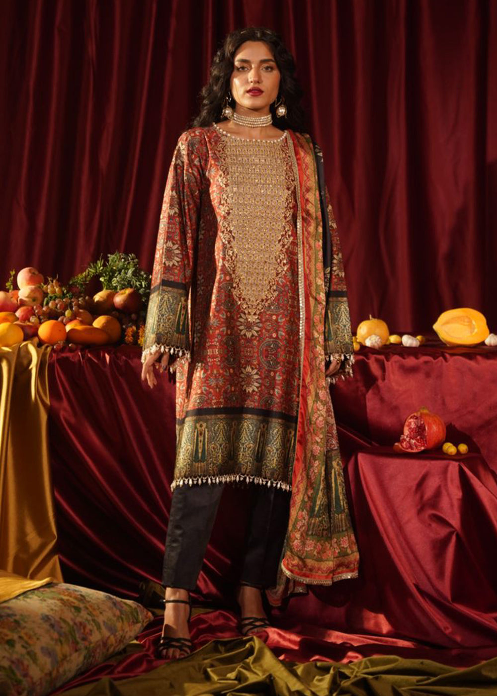 Myeesha | Roohi Silk Edit 24 | Zeenat by Myeesha - Designer Dress - Type: Ladies Clothes - Available at Libayah - 100% Original