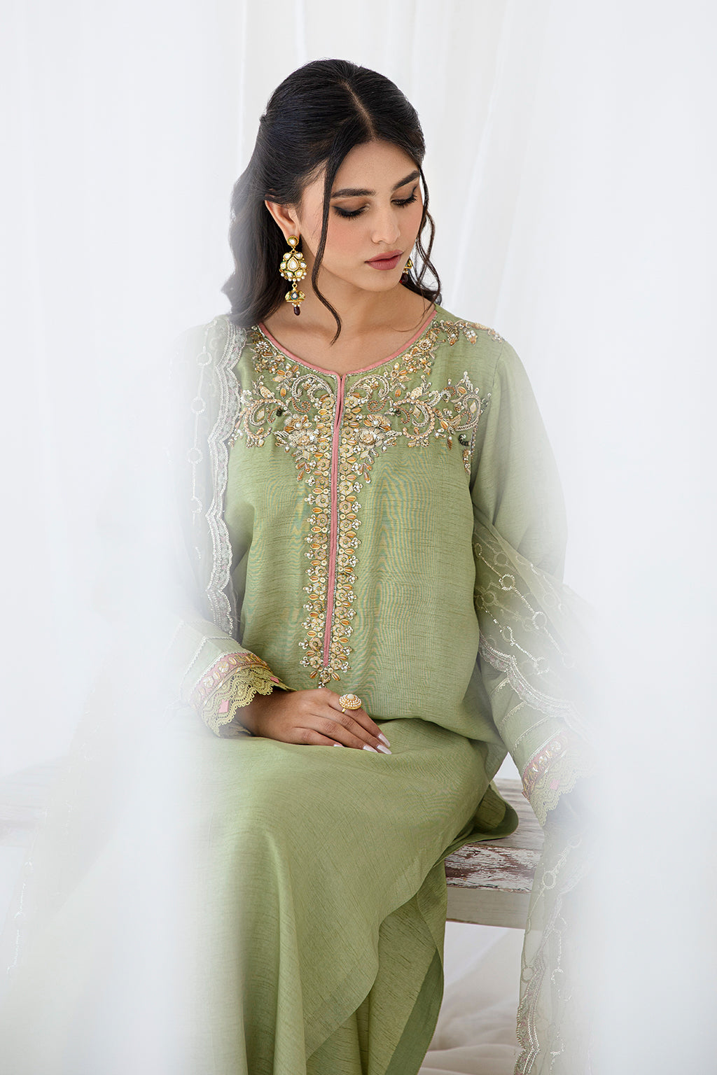 AJR Couture | Luxe Pret | Iberis by AJR Couture - Designer Dress - Type: Luxury - Available at Libayah - 100% Original