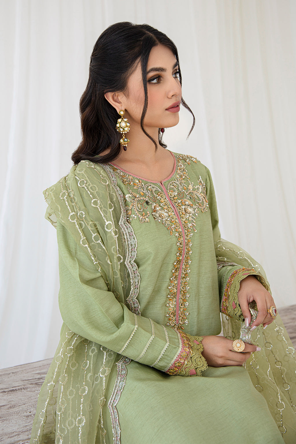 AJR Couture | Luxe Pret | Iberis by AJR Couture - Designer Dress - Type: Luxury - Available at Libayah - 100% Original