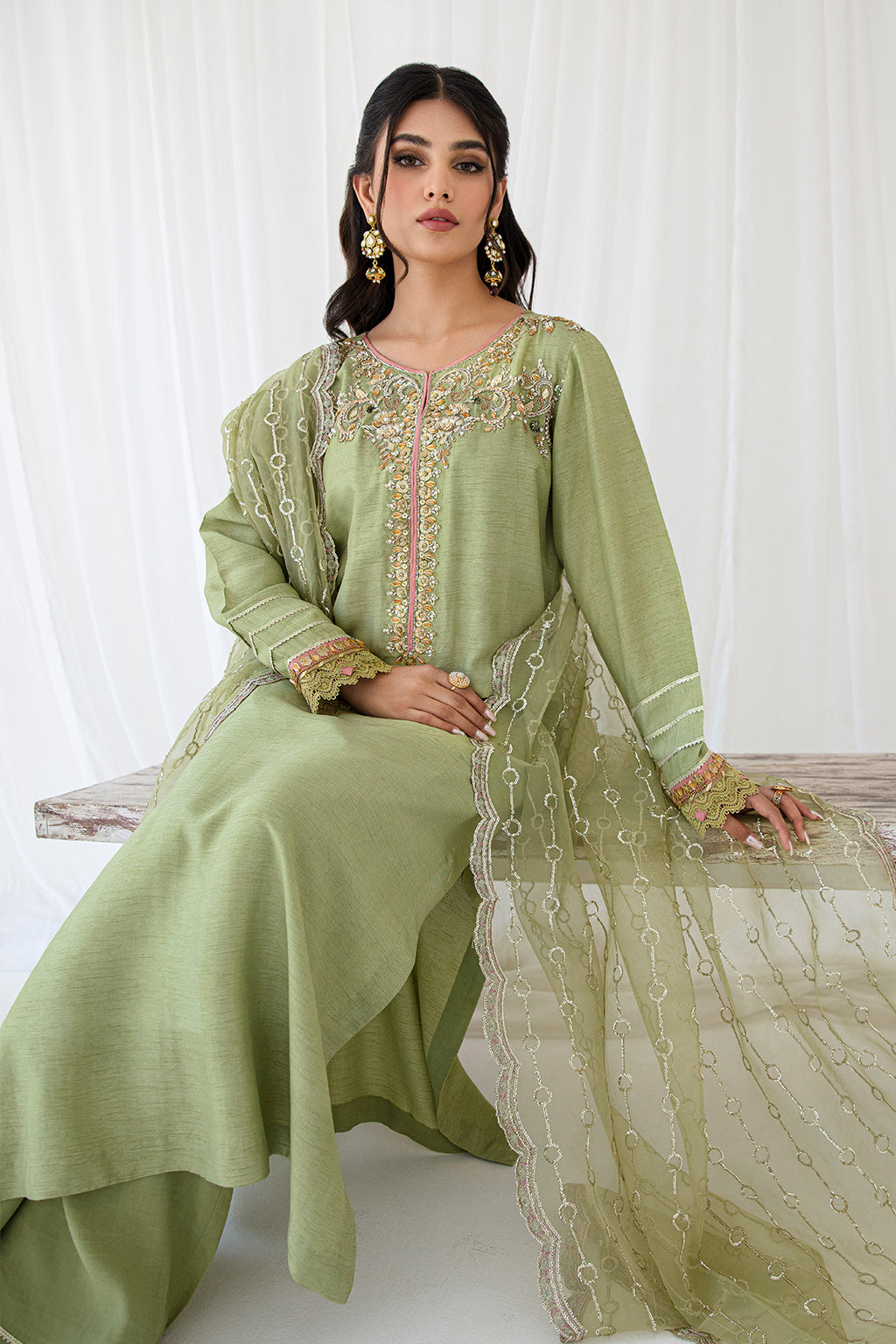 AJR Couture | Luxe Pret | Iberis by AJR Couture - Designer Dress - Type: Luxury - Available at Libayah - 100% Original