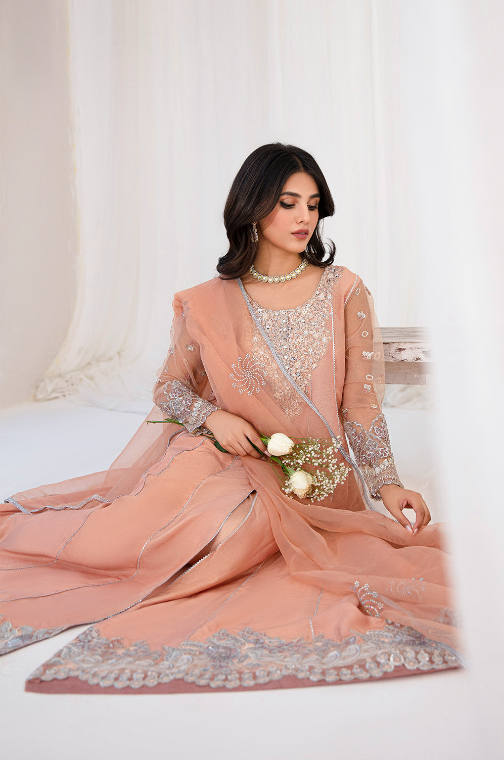 AJR Couture | Luxe Pret | Freesia by AJR Couture - Designer Dress - Type: Luxury - Available at Libayah - 100% Original