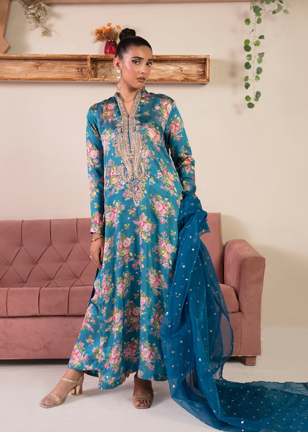 MNR | Ankh Macholi Festive Edit | NEELOFAR by MNR - Designer Dress - Type: Ladies Clothes - Available at Libayah - 100% Original