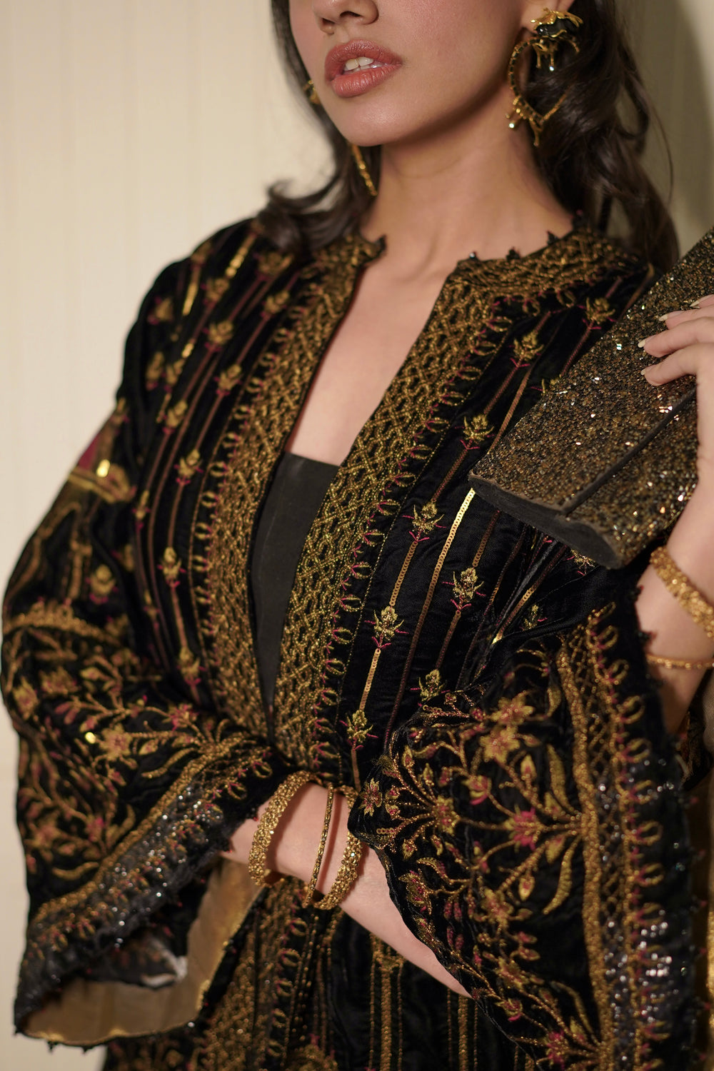 Laj | Velvets Formals | MIMAR by Laj - Designer Dress - Type: Ladies Clothes - Available at Libayah - 100% Original