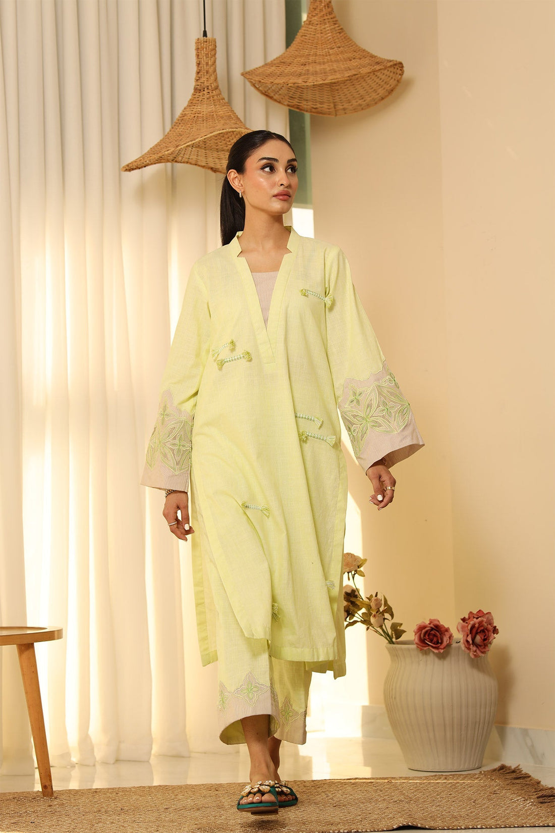 Flairs Studio | Luxury Pret | MINT by Flairs Studio - Designer Dress - Type: Luxury - Available at Libayah - 100% Original