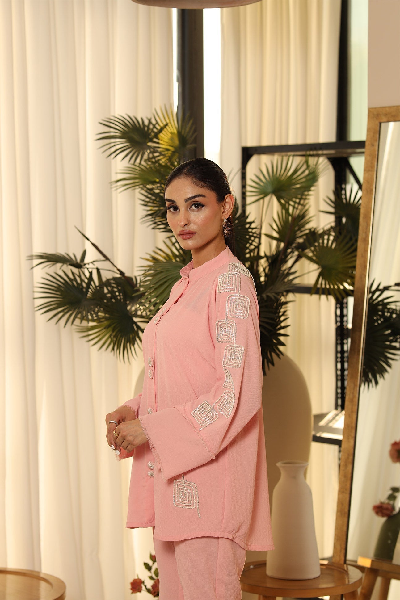 Flairs Studio | Luxury Pret | ICY PINK by Flairs Studio - Designer Dress - Type: Luxury - Available at Libayah - 100% Original