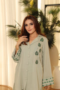 Flairs Studio | Luxury Pret | LEAVES by Flairs Studio - Designer Dress - Type: Luxury - Available at Libayah - 100% Original