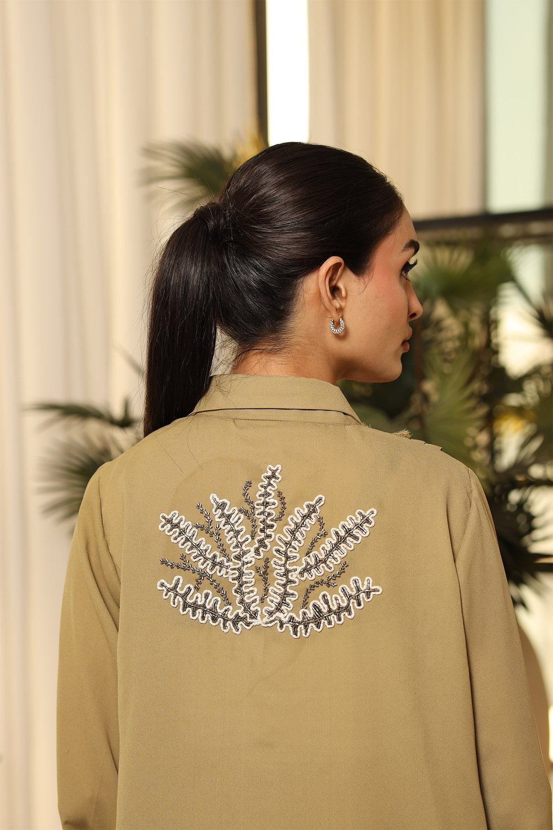 Flairs Studio | Luxury Pret | OLIVE by Flairs Studio - Designer Dress - Type: Luxury - Available at Libayah - 100% Original
