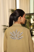 Flairs Studio | Luxury Pret | OLIVE by Flairs Studio - Designer Dress - Type: Luxury - Available at Libayah - 100% Original