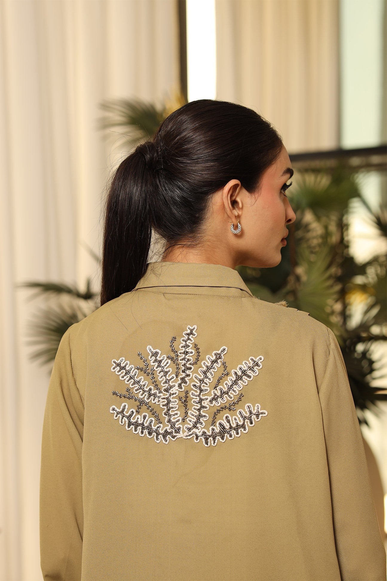 Flairs Studio | Luxury Pret | OLIVE by Flairs Studio - Designer Dress - Type: Luxury - Available at Libayah - 100% Original