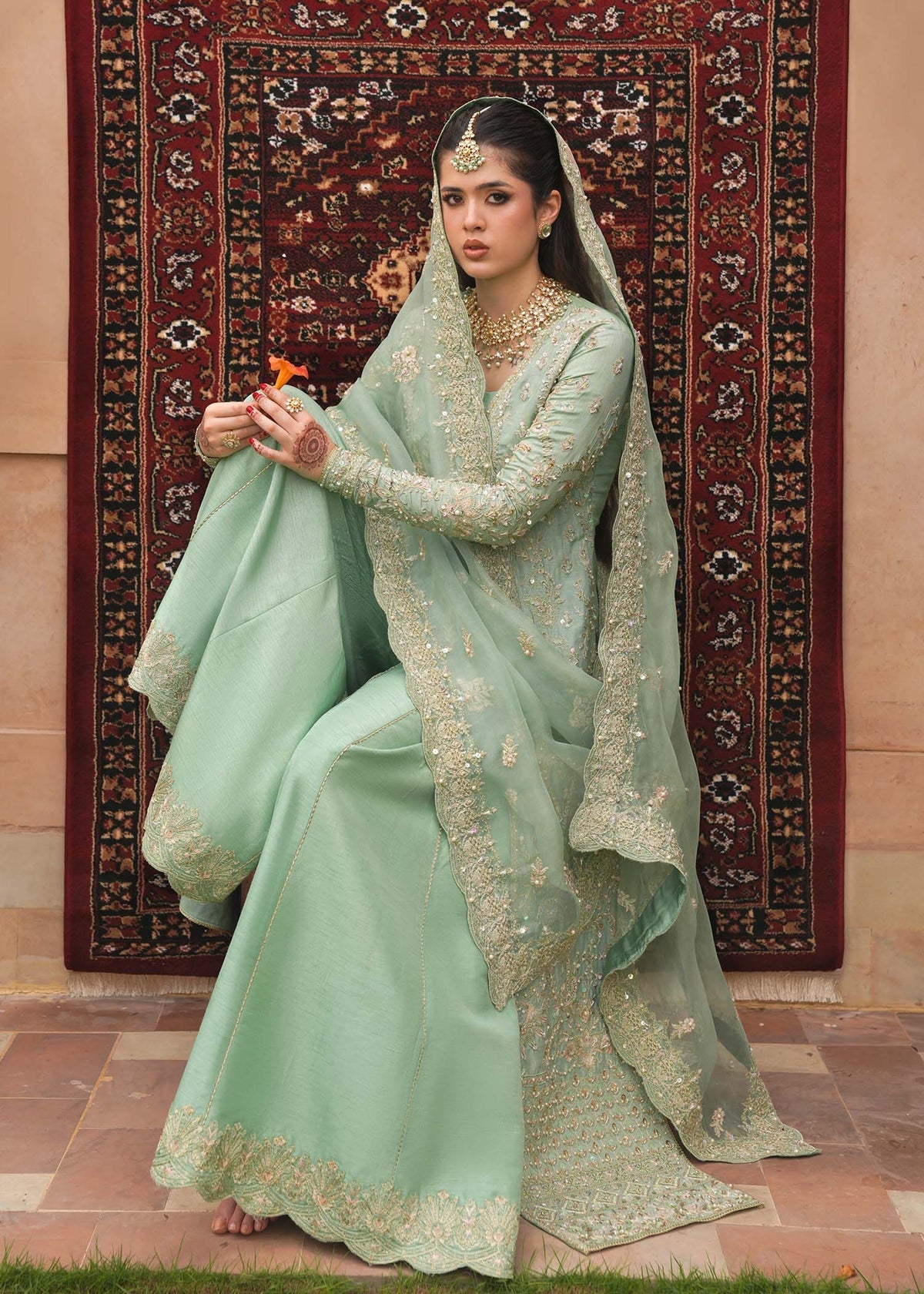 Kanwal Malik | Saheli Luxury Pret 24 | Kaneez by Kanwal Malik - Designer Dress  - Type : Ladies Clothes - Available at Libayah - 100% Original 