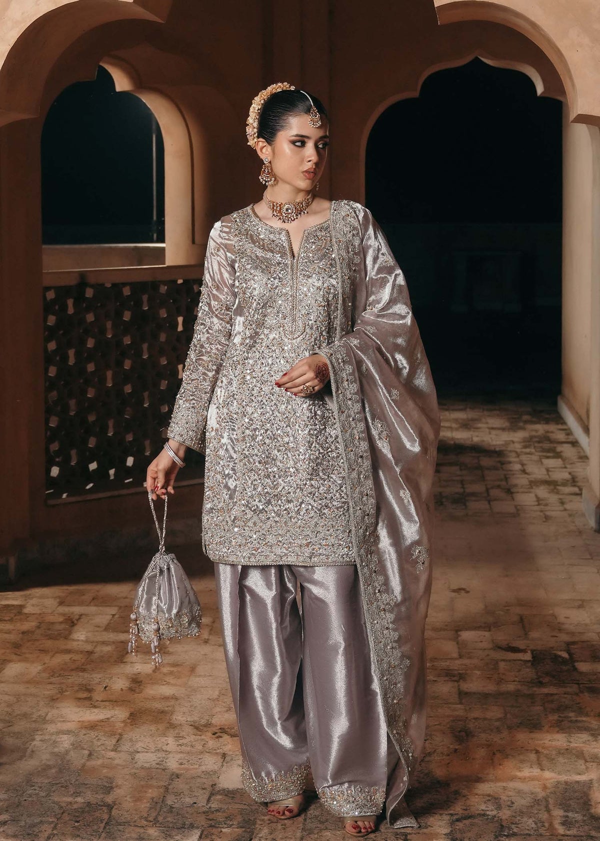 Kanwal Malik | Saheli Luxury Pret 24 | Gulnaar by Kanwal Malik - Designer Dress  - Type : Ladies Clothes - Available at Libayah - 100% Original 