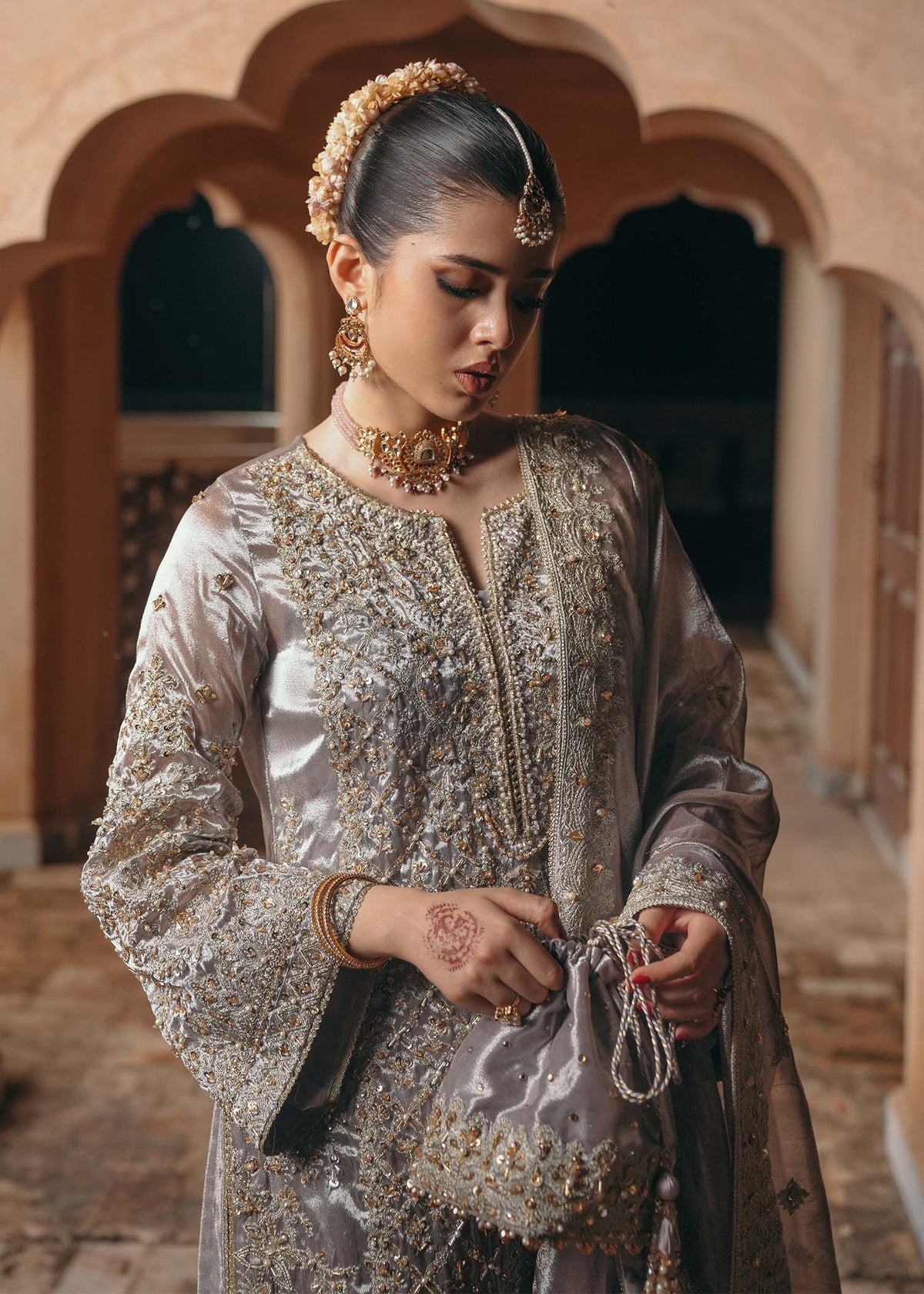 Kanwal Malik | Saheli Luxury Pret 24 | Gulnaar by Kanwal Malik - Designer Dress  - Type : Ladies Clothes - Available at Libayah - 100% Original 