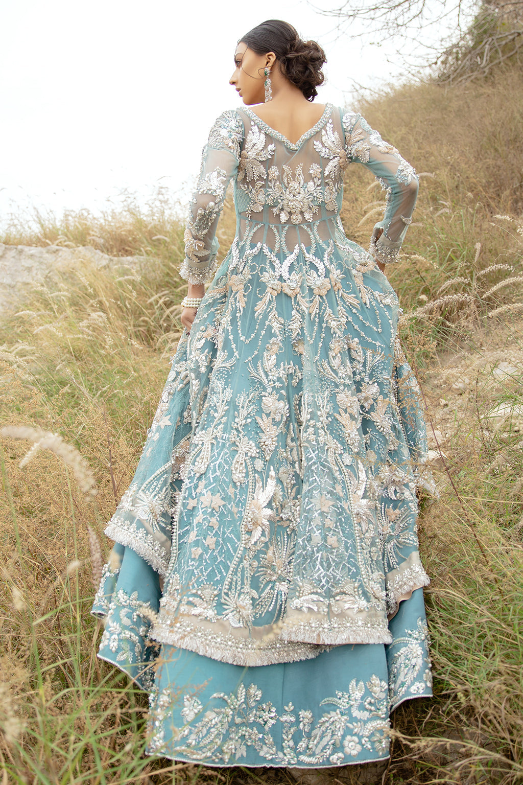 AJR Couture | Dua Bridals | MEHTAB by AJR Couture - Designer Dress - Type: Bridal - Available at Libayah - 100% Original