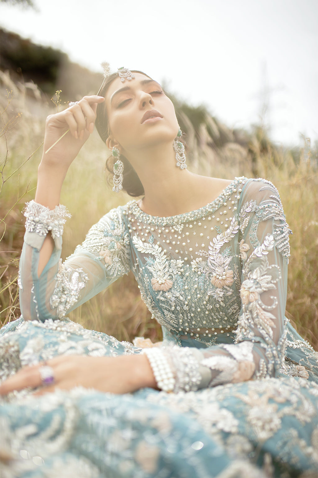 AJR Couture | Dua Bridals | MEHTAB by AJR Couture - Designer Dress - Type: Bridal - Available at Libayah - 100% Original