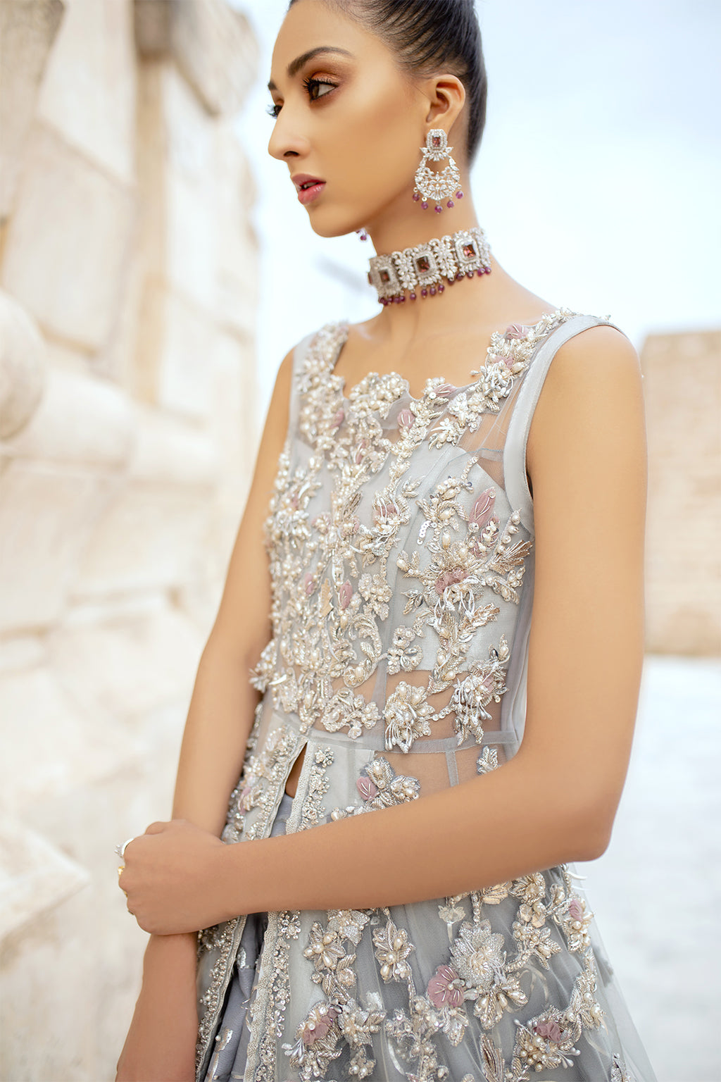 AJR Couture | Dua Bridals | Arzo by AJR Couture - Designer Dress - Type: Bridal - Available at Libayah - 100% Original