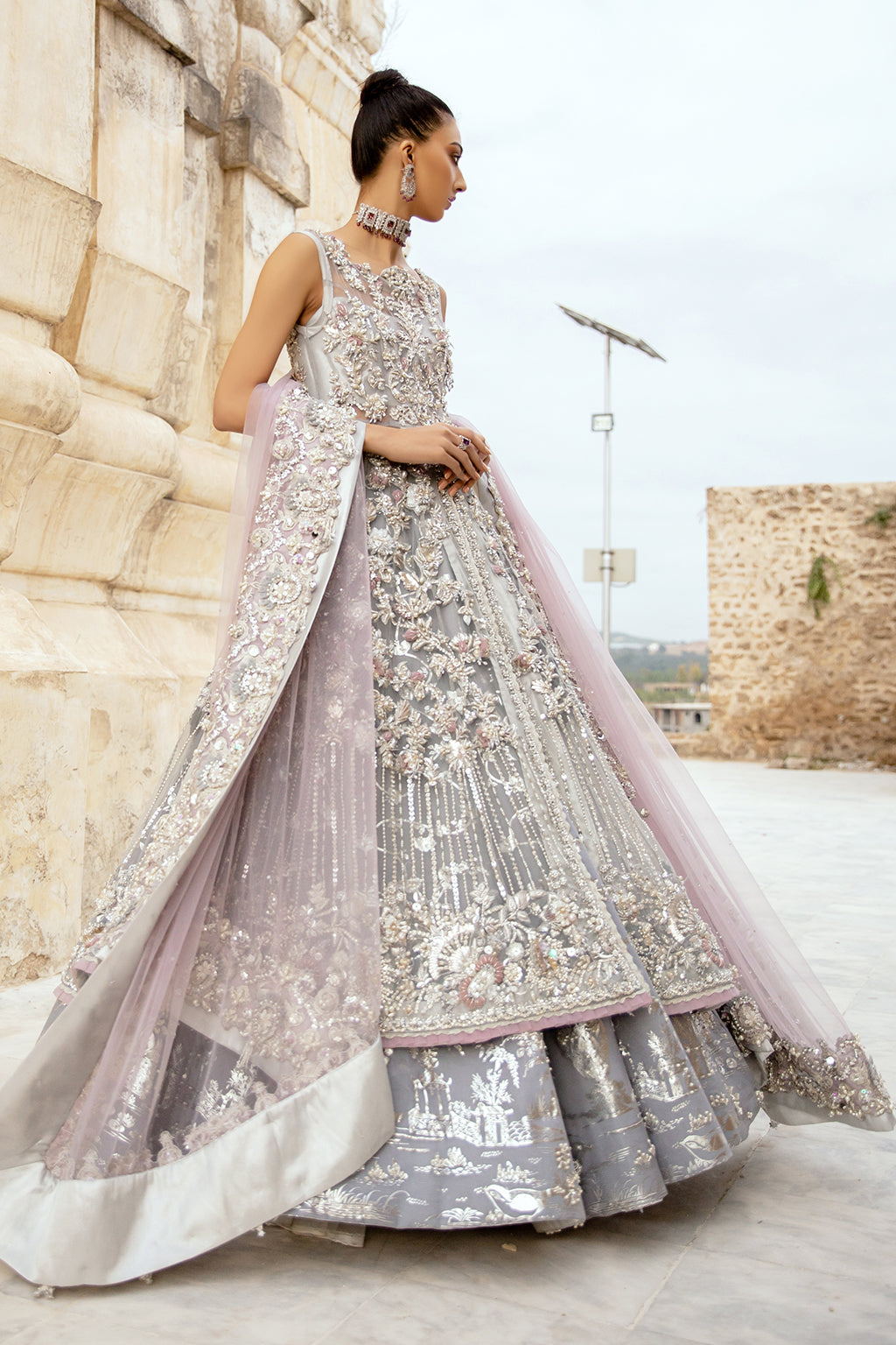 AJR Couture | Dua Bridals | Arzo by AJR Couture - Designer Dress - Type: Bridal - Available at Libayah - 100% Original