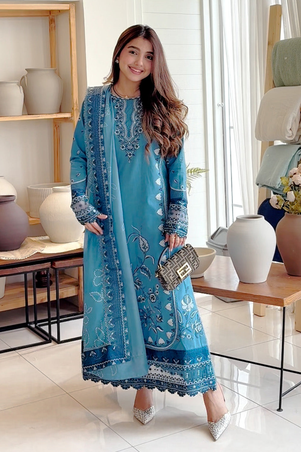 Maryum N Maria | Elara 25 |BLUE MOON - MS50370 by Maryum N Maria - Designer Dress - Type: Ladies Clothes - Available at Libayah - 100% Original