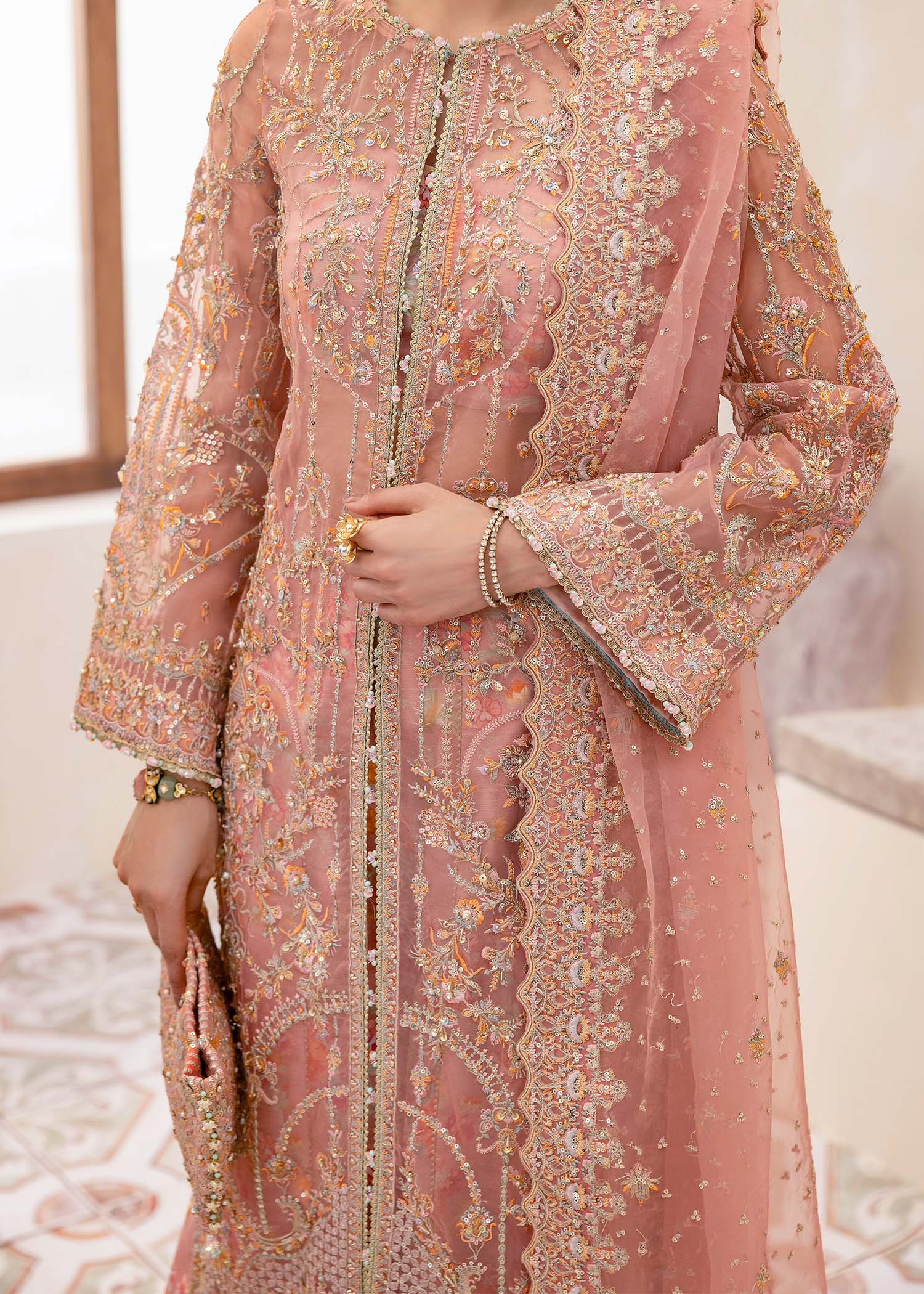 Kanwal Malik | Mirha Eid Luxury Pret 25 | Eshaal by Kanwal Malik - Designer Dress - Type: Ladies Clothes - Available at Libayah - 100% Original
