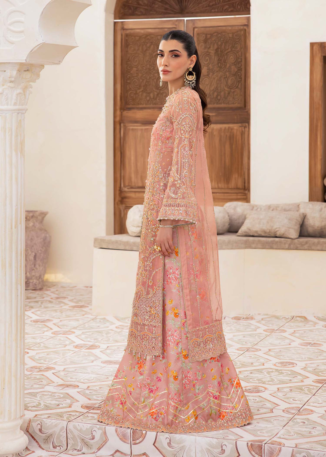 Kanwal Malik | Mirha Eid Luxury Pret 25 | Eshaal by Kanwal Malik - Designer Dress - Type: Ladies Clothes - Available at Libayah - 100% Original