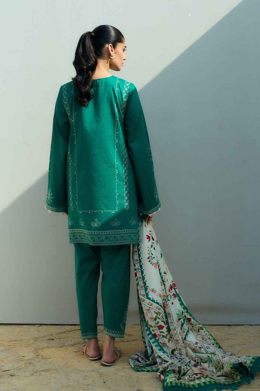 Sania Maskatiya | Luxury Lawn 25 |Tami (B) by Sania Maskatiya - Designer Dress  - Type : Ladies Clothes - Available at Libayah - 100% Original 