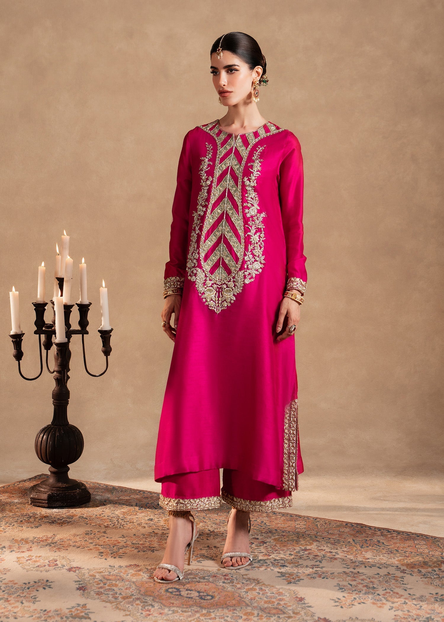 Sadaf Fawad Khan | Nafees Formals 25 | Zafeen by Sadaf Fawad Khan - Designer Dress - Type: Ladies Clothes - Available at Libayah - 100% Original