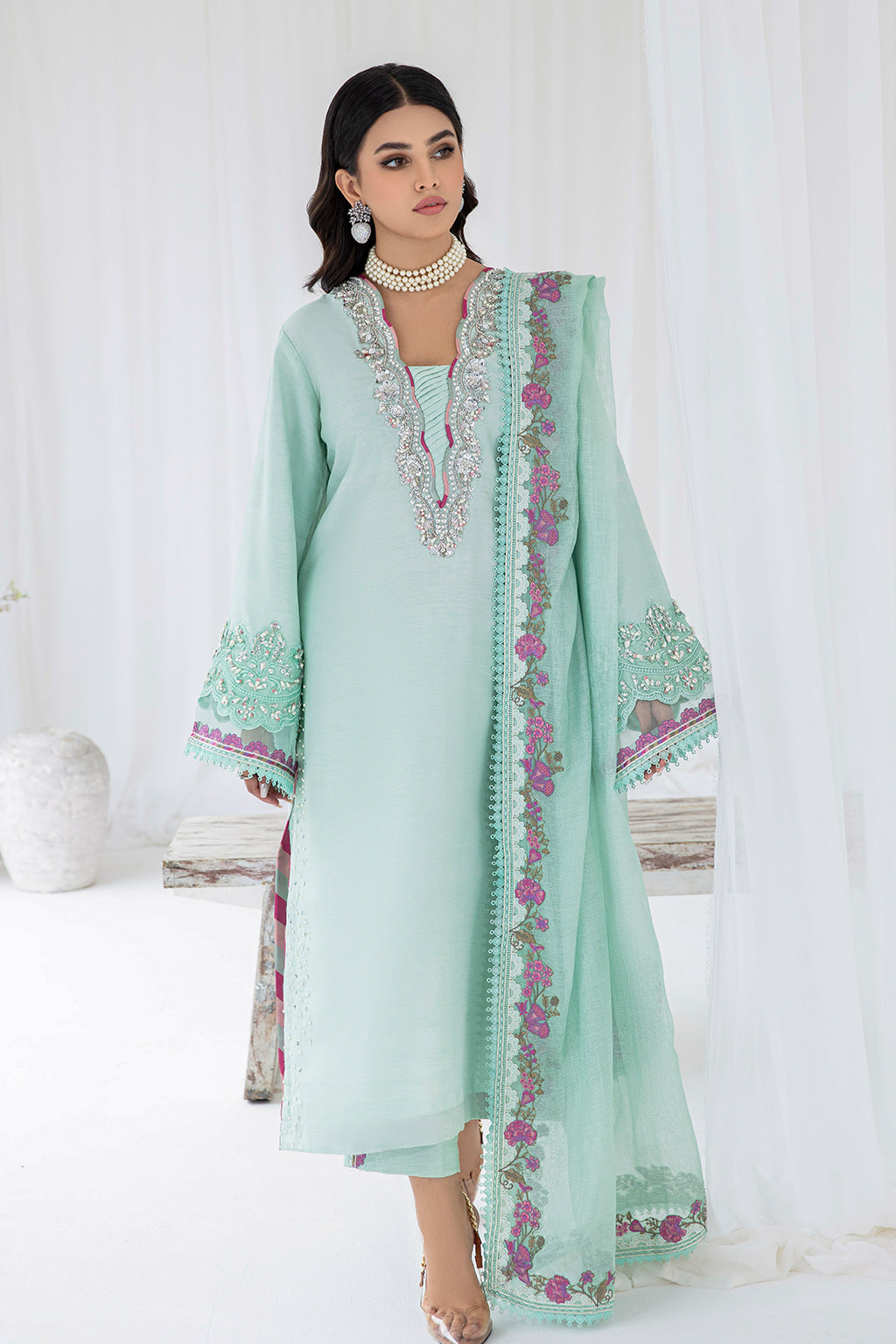 AJR Couture | Luxe Pret | Nerine by AJR Couture - Designer Dress - Type: Luxury - Available at Libayah - 100% Original