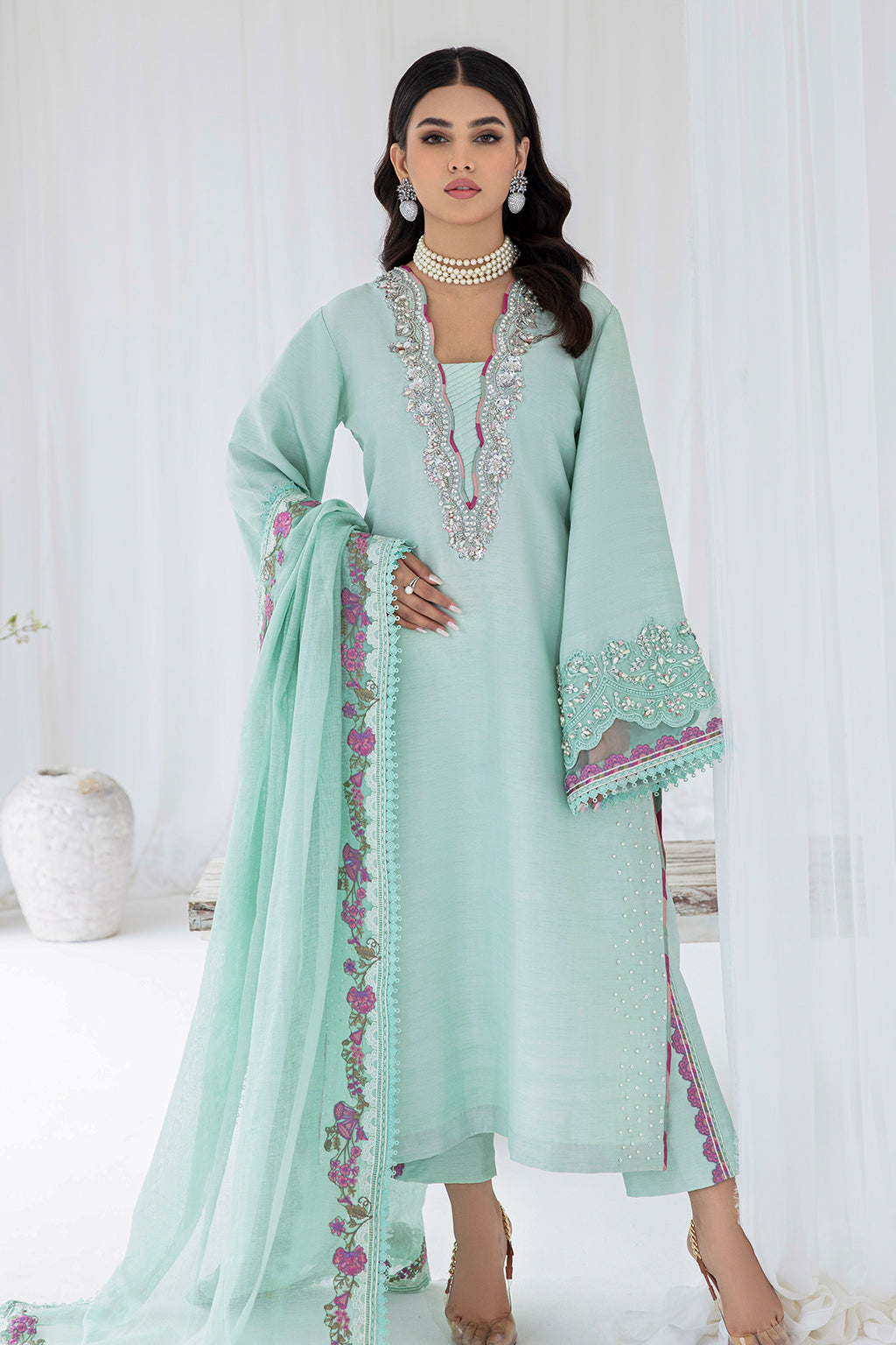 AJR Couture | Luxe Pret | Nerine by AJR Couture - Designer Dress - Type: Luxury - Available at Libayah - 100% Original