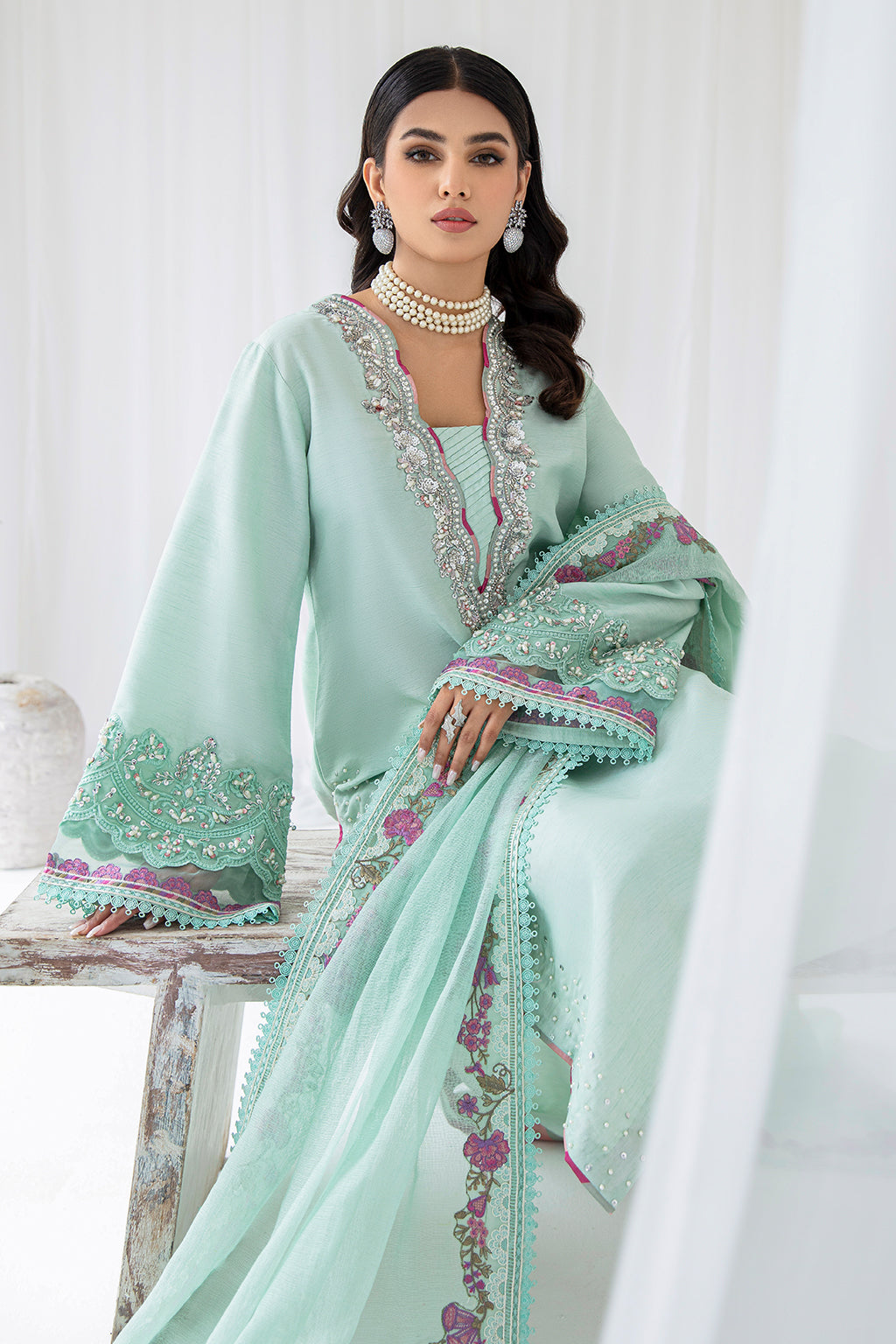 AJR Couture | Luxe Pret | Nerine by AJR Couture - Designer Dress - Type: Luxury - Available at Libayah - 100% Original