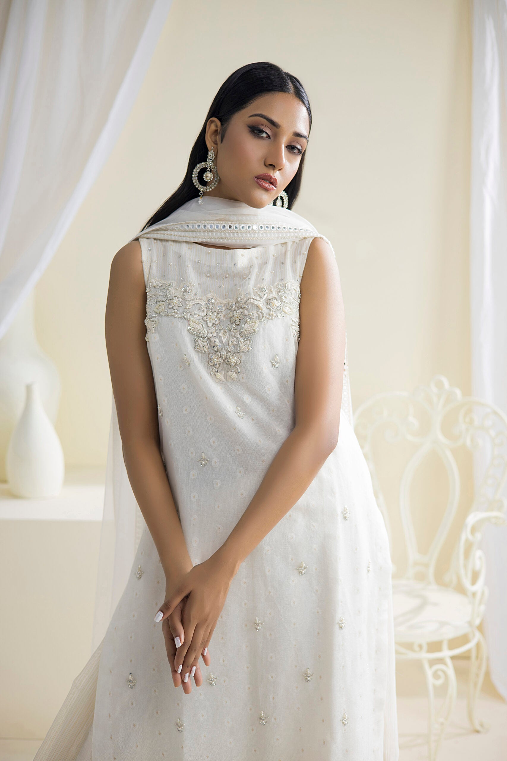 Farhat Jahan | Luxury Pret | Chloe by Farhat Jahan - Designer Dress - Type: Ladies Clothes - Available at Libayah - 100% Original