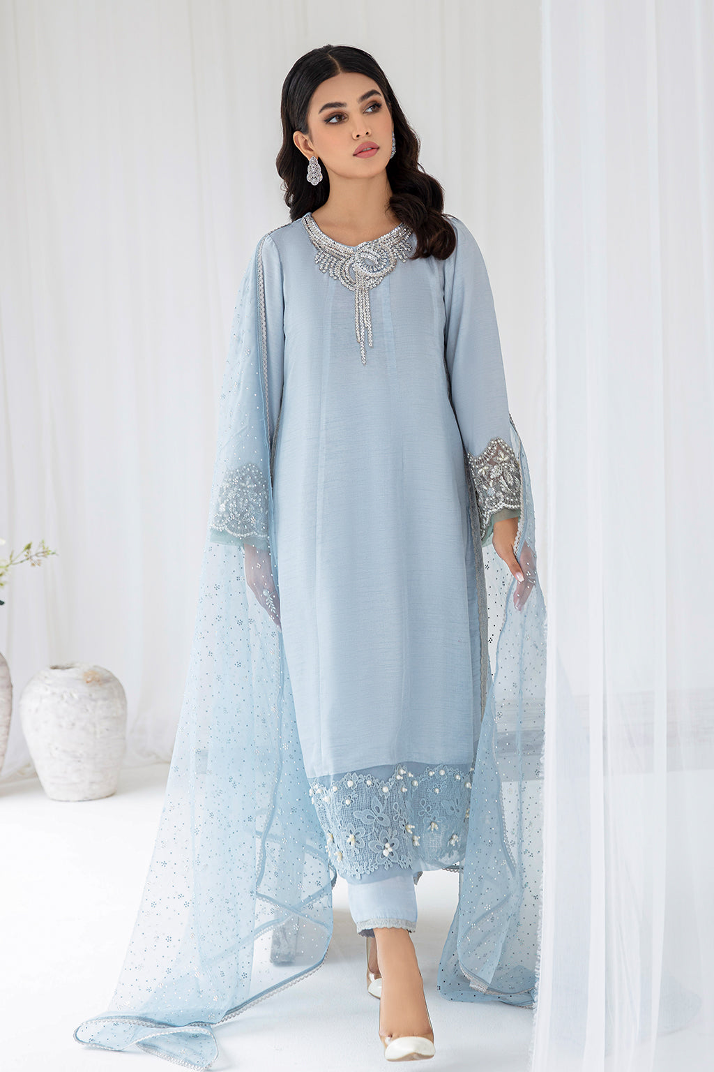 AJR Couture | Luxe Pret | Erica by AJR Couture - Designer Dress - Type: Luxury - Available at Libayah - 100% Original