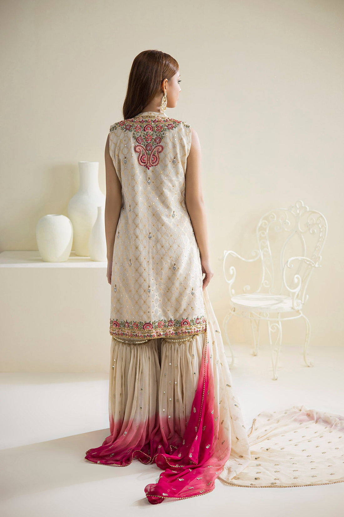 Farhat Jahan | Luxury Pret | Chaandni by Farhat Jahan - Designer Dress - Type: Ladies Clothes - Available at Libayah - 100% Original