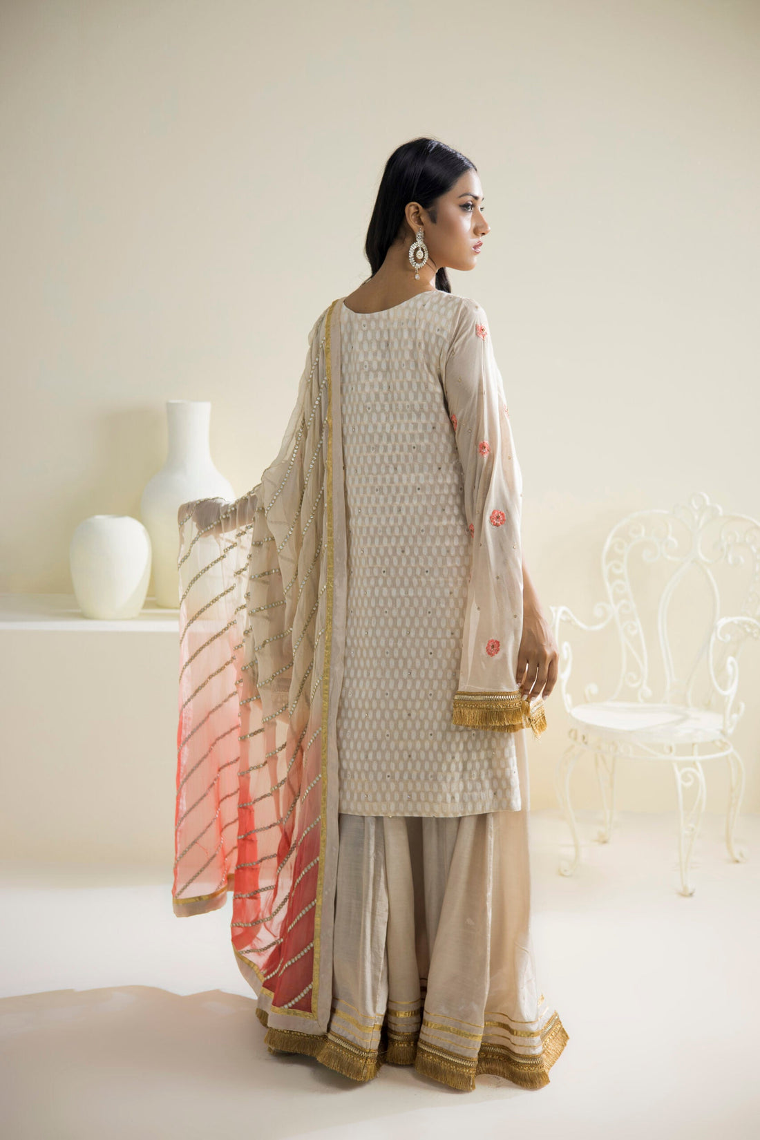 Farhat Jahan | Luxury Pret | Qainaat by Farhat Jahan - Designer Dress - Type: Ladies Clothes - Available at Libayah - 100% Original