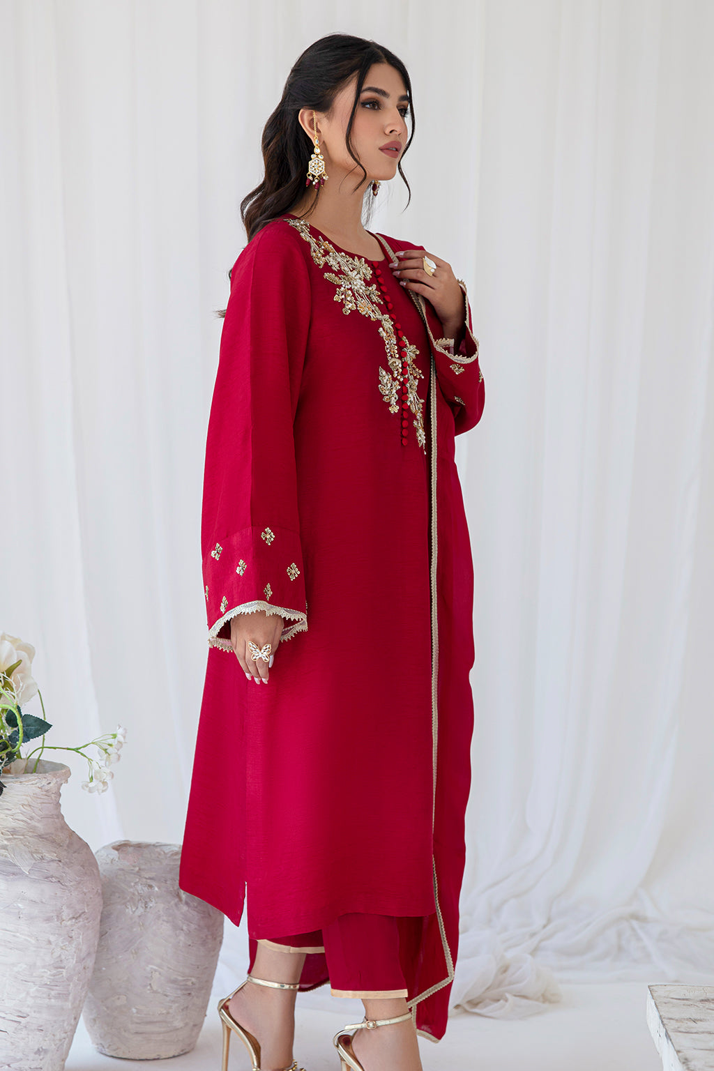 AJR Couture | Luxe Pret | Celosia by AJR Couture - Designer Dress - Type: Luxury - Available at Libayah - 100% Original