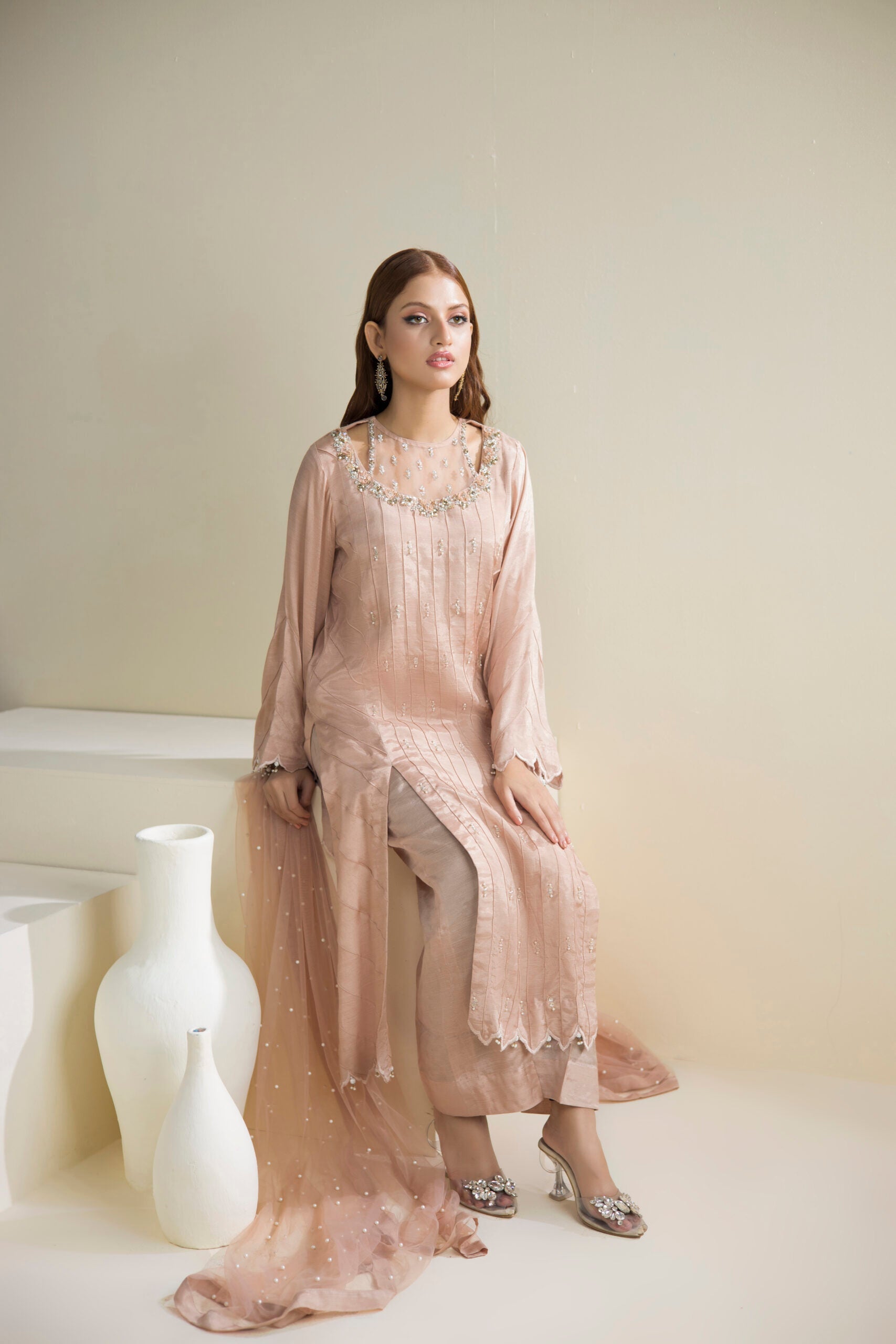 Farhat Jahan | Luxury Pret | Lily by Farhat Jahan - Designer Dress - Type: Ladies Clothes - Available at Libayah - 100% Original