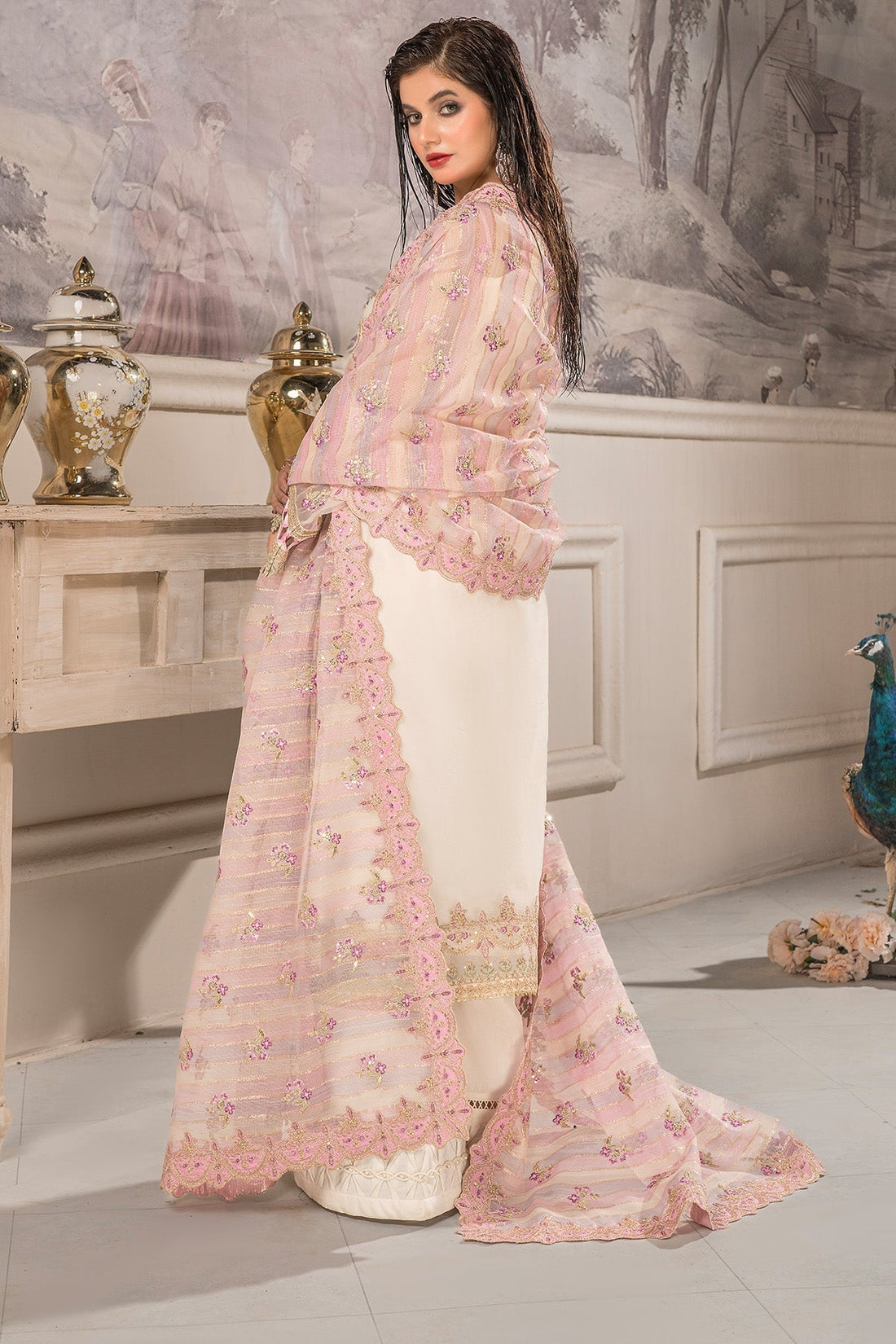 Imrozia Premium | Dilkash Formals | IP-108 Saanjh by Imrozia Premium - Designer Dress - Type: Ladies Clothes - Available at Libayah - 100% Original