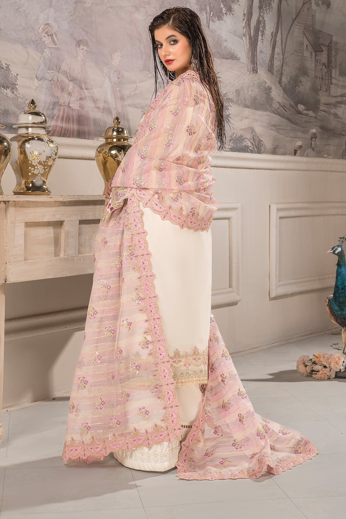 Imrozia Premium | Dilkash Formals | IP-108 Saanjh by Imrozia Premium - Designer Dress - Type: Ladies Clothes - Available at Libayah - 100% Original