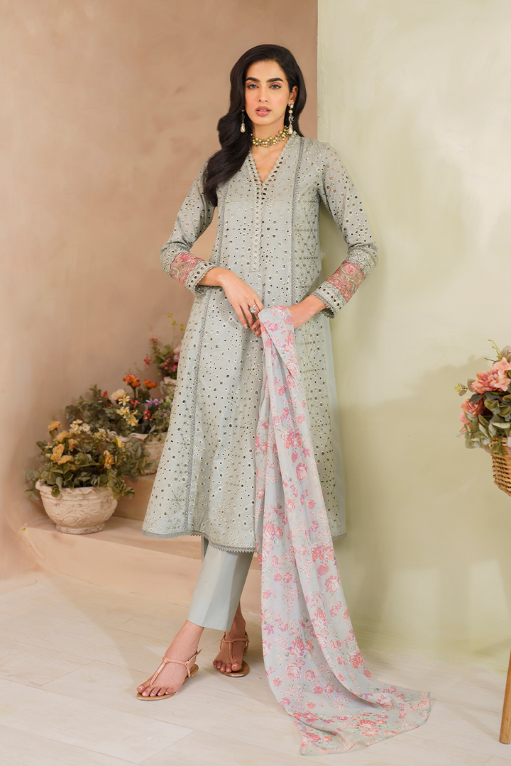Iznik | Ready to Wear | IP-224 EMBROIDERED LAWN by Iznik - Designer Dress - Type: Ladies Clothes - Available at Libayah - 100% Original