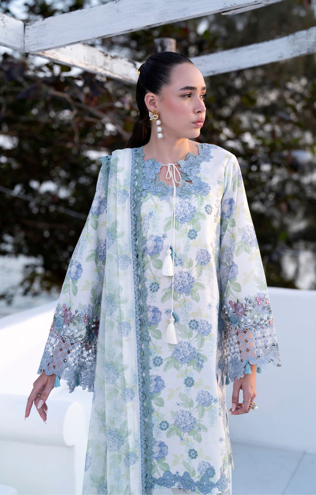 AJR Couture | Printakari Lawn 25 | Isle by AJR Couture - Designer Dress - Type: Ladies Clothes - Available at Libayah - 100% Original