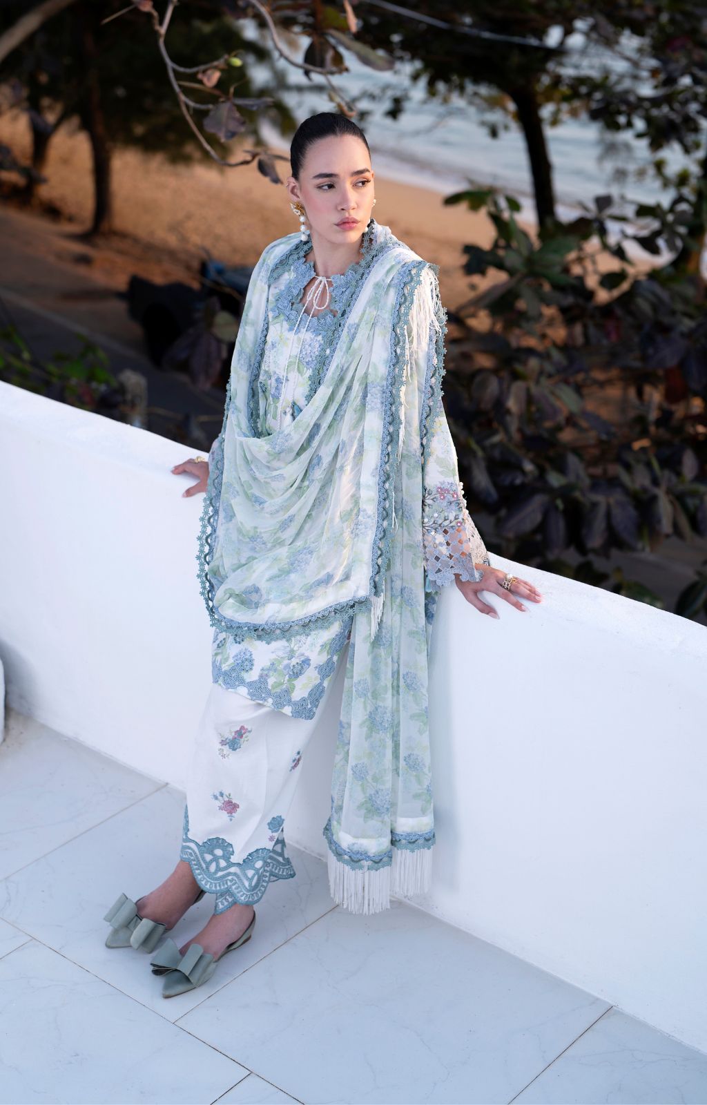 AJR Couture | Printakari Lawn 25 | Isle by AJR Couture - Designer Dress - Type: Ladies Clothes - Available at Libayah - 100% Original