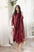 Azure | Ensembles Embroidered Formals | Imperial Wine by Azure - Designer Dress - Type: Ladies Clothes - Available at Libayah - 100% Original