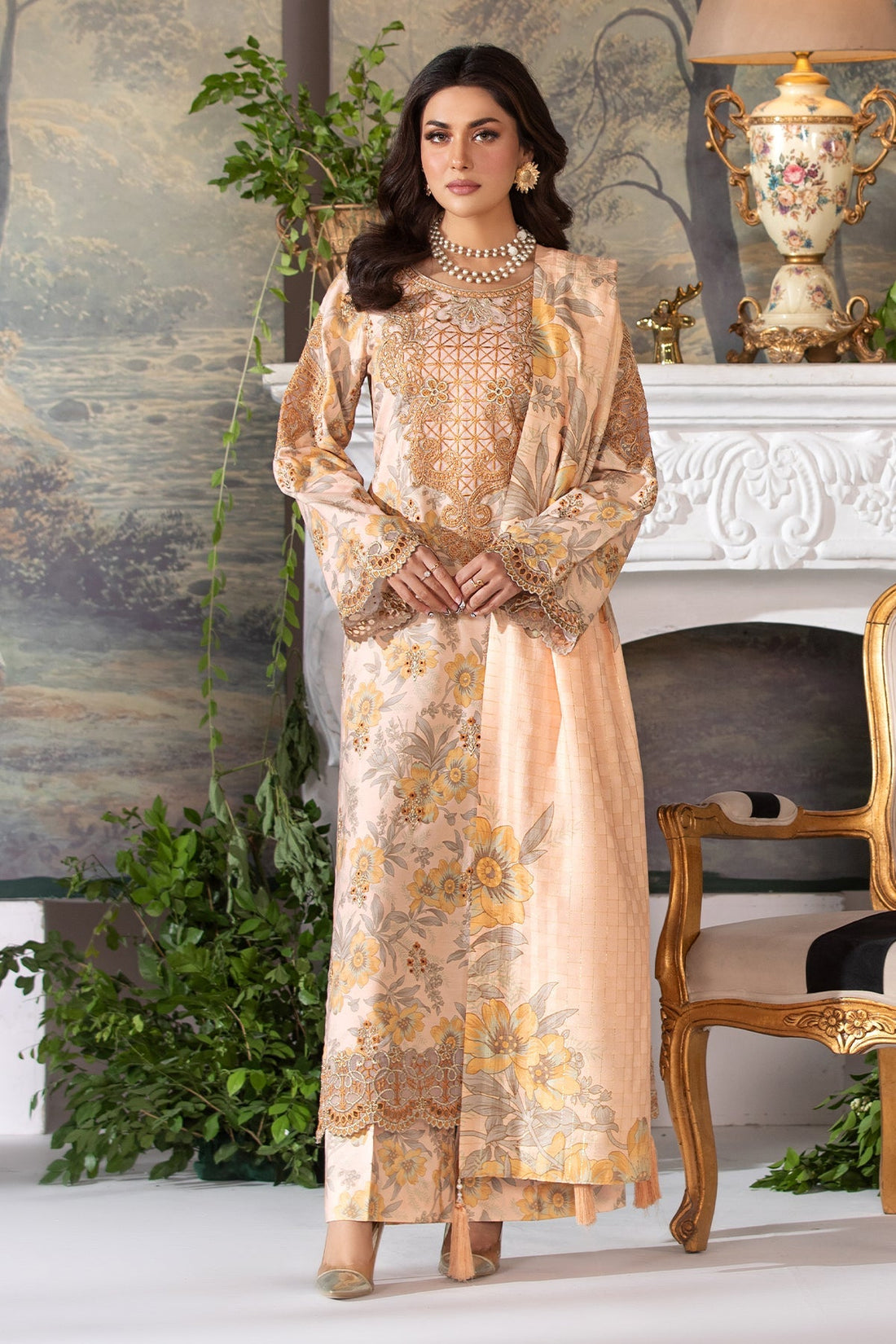 Imrozia Premium | Masakali Winter Pret | I.P-81 Jara by Libayah - Designer Dress - Type:  - Available at Libayah - 100% Original