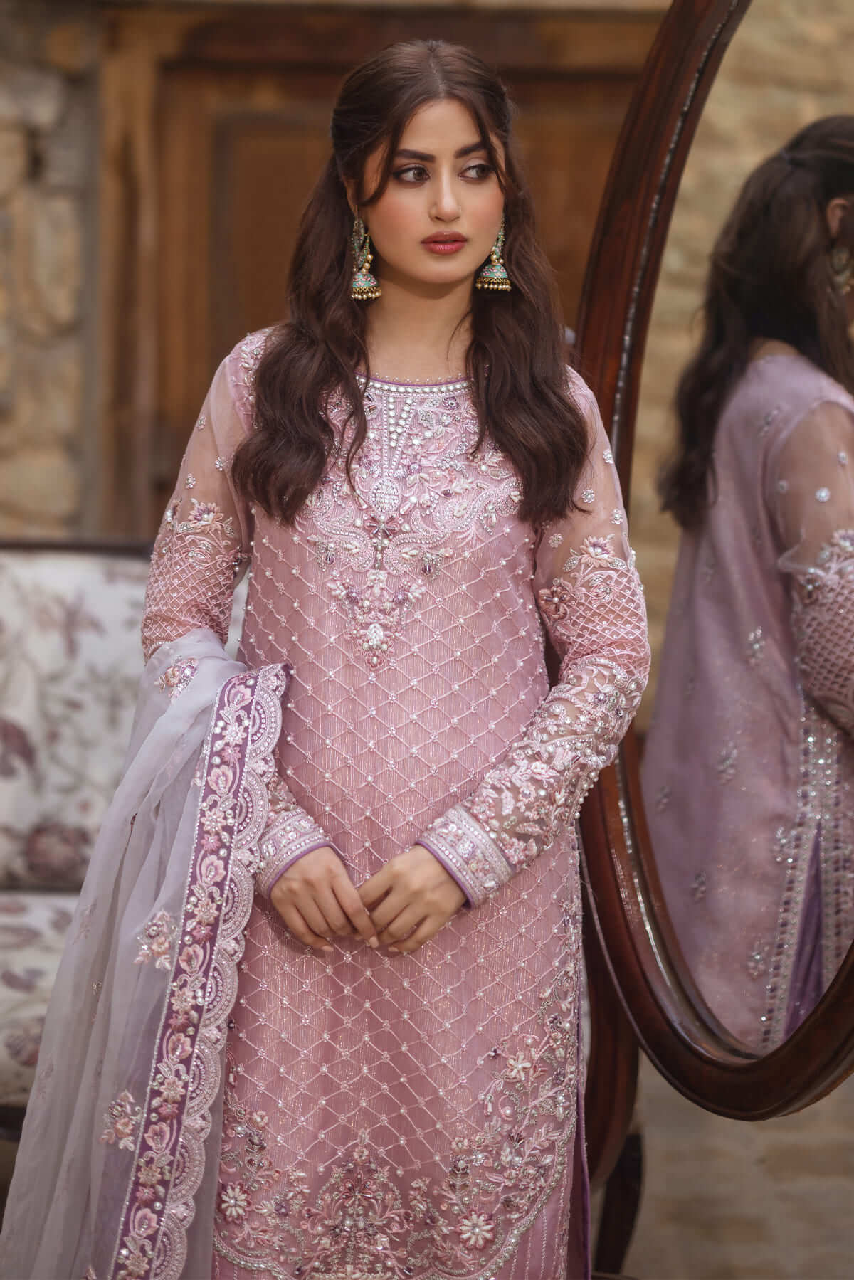 Imrozia Premium | Sajal Bridal Collection |  SB-31 Naqsh by Imrozia Premium - Designer Dress - Type: Ladies Clothes - Available at Libayah - 100% Original