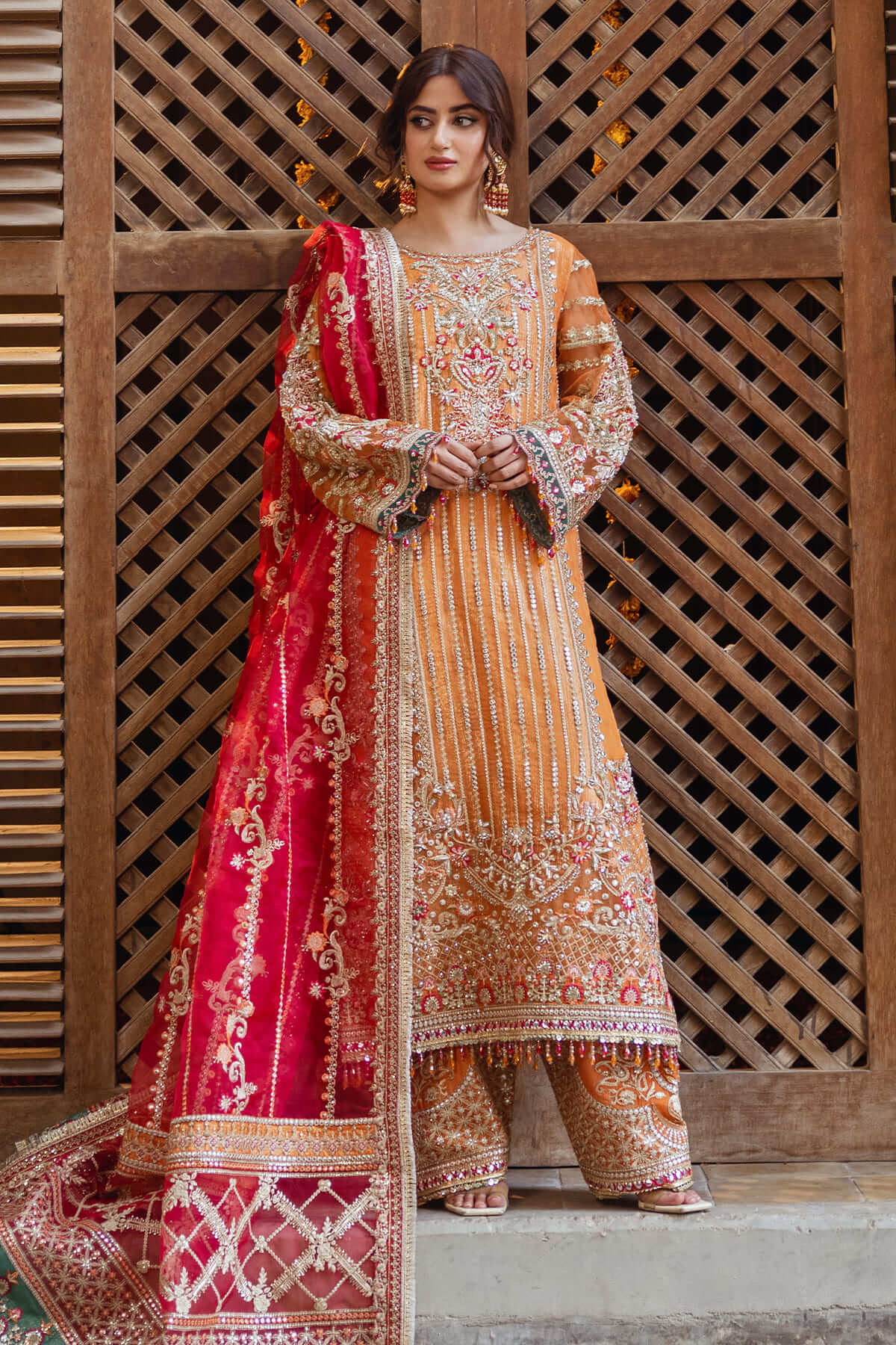Imrozia Premium | Sajal Bridal Collection |  SB-33 Husn by Imrozia Premium - Designer Dress - Type: Ladies Clothes - Available at Libayah - 100% Original