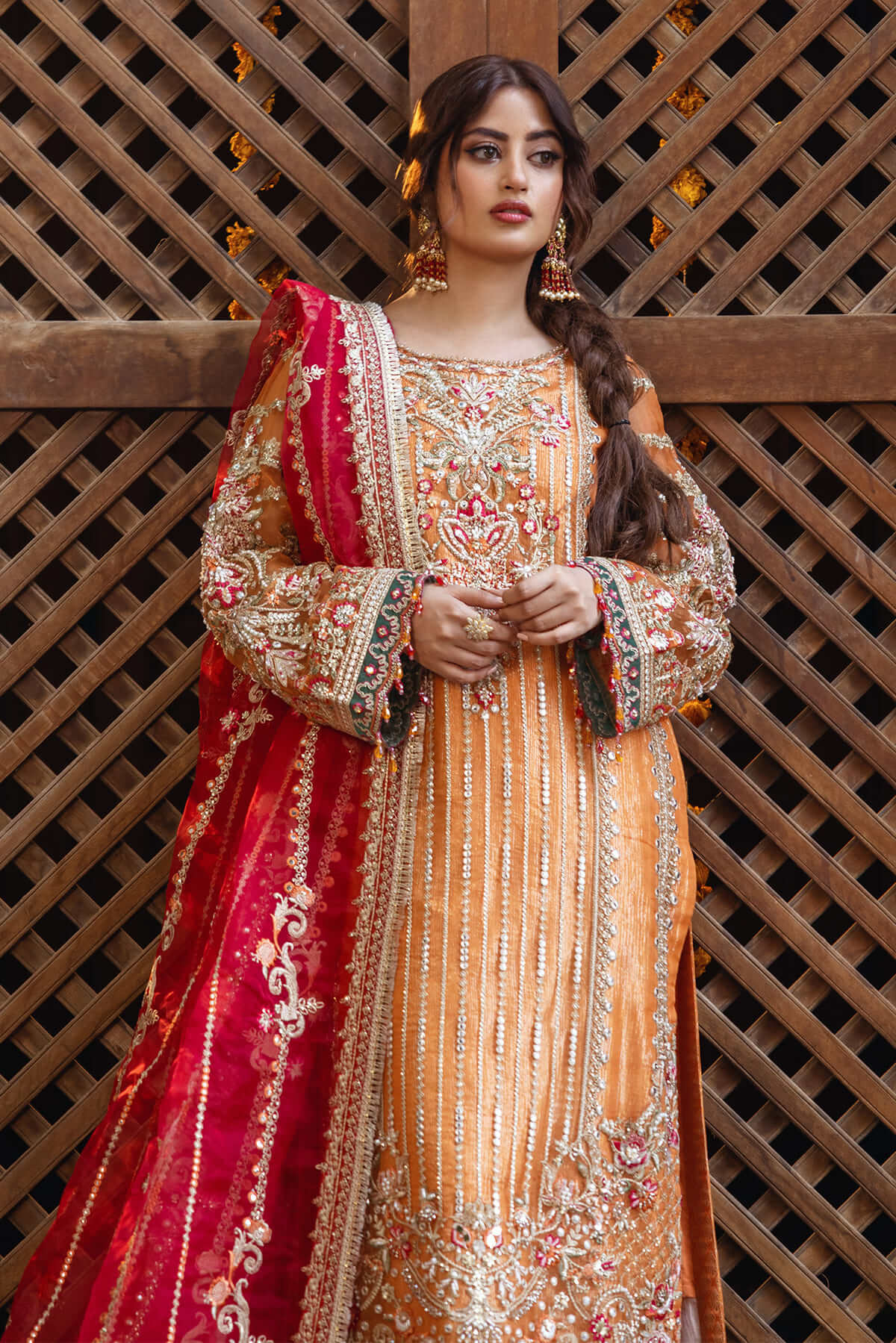 Imrozia Premium | Sajal Bridal Collection |  SB-33 Husn by Imrozia Premium - Designer Dress - Type: Ladies Clothes - Available at Libayah - 100% Original