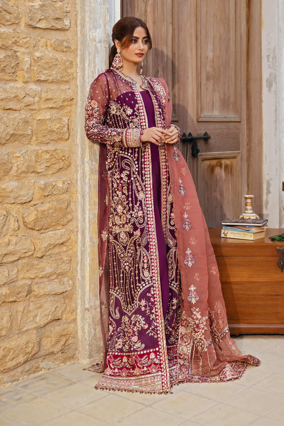Imrozia Premium | Sajal Bridal Collection |  SB-34 Nazakat by Imrozia Premium - Designer Dress - Type: Ladies Clothes - Available at Libayah - 100% Original